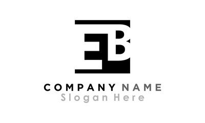 Obraz premium vector letter E&B 