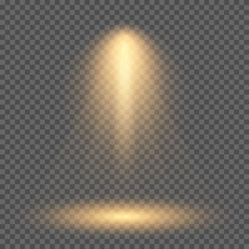 Lighting with spotlight illumination effects