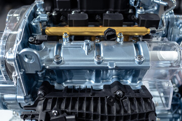 The engine in the car