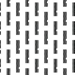 Simple creativity hand crafting tools pattern background with black colour