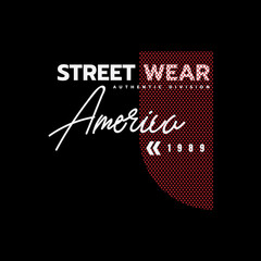 Graphic vector illustration of letters, street wear, creative clothing, perfect for the design of t-shirts, shirts, hoodies, etc.