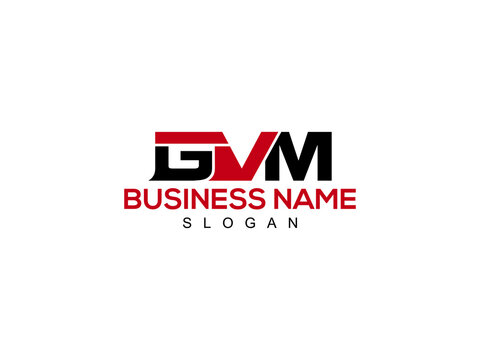GVM Logo Letter Vector For Brand