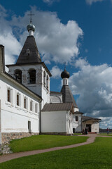 Fototapeta na wymiar View of The Ferapontov convent.