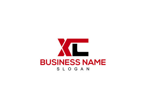 XC Letter Logo, xc logo icon vector for business