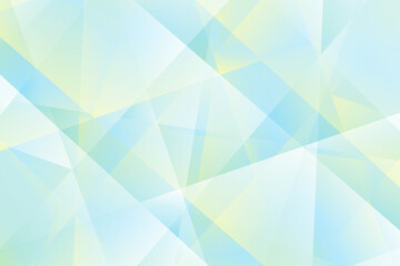 Abstract geometric or isometric white and blue polygon or low poly vector technology business concept background.