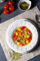 kapusniak delicious polish sauerkraut soup