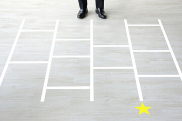 ビジネスイメージ―運・運試し