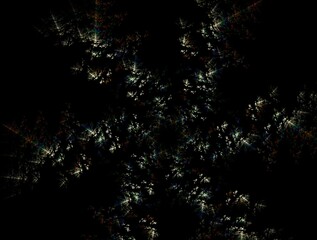 Naklejka premium Imaginatory fractal background generated Image