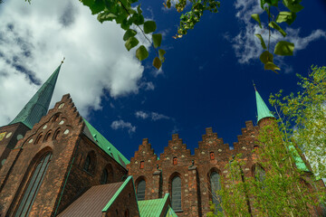 Aarhus 15 Aug, 2020 The cathedral is the largest in Northern Europe, with a height of 99 meters