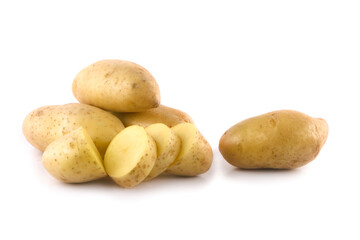 potato isolated on a white background