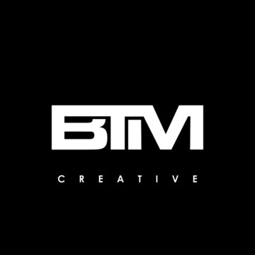 BTM Letter Initial Logo Design Template Vector Illustratio