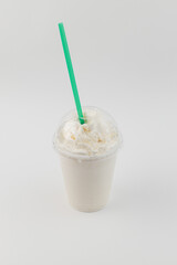 cold drinks on white background