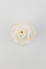 cold drinks on white background