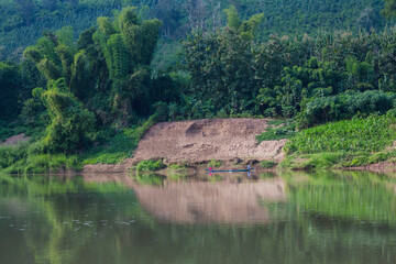 Mekong river in Laos