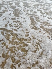 waves on the beach