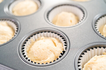 Baking cupcakes