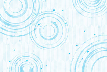 Japanese style vector background with ripples for banners, greeting cards, flyers, social media wallpapers, etc.