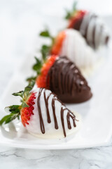 Chocolate dipped strawberries