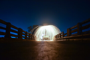 steel wool photography