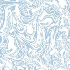 Marble effect background.  Liquify effect with blue and white colors.