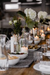 wedding table setting