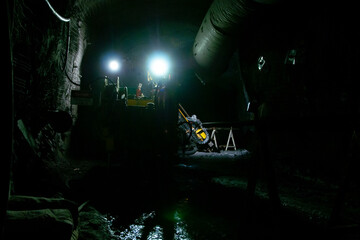 Drill Rig in Underground Mine