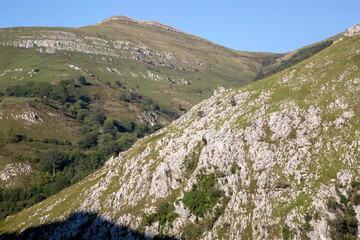 Scenery of Busampiro Peaks; Lierganes; Cantabria