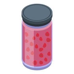 Pickled berry icon. Isometric of Pickled berry vector icon for web design isolated on white background