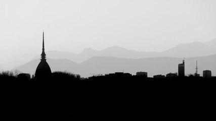 Obraz premium Skyline Torino