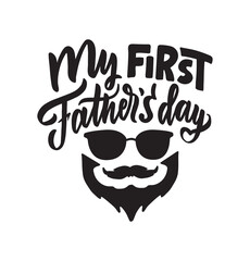 The quote and saying for Happy father's day. The lettering phrase