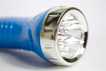 Led flashlight for use in emergencies