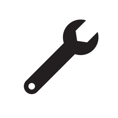 wrench vector icon