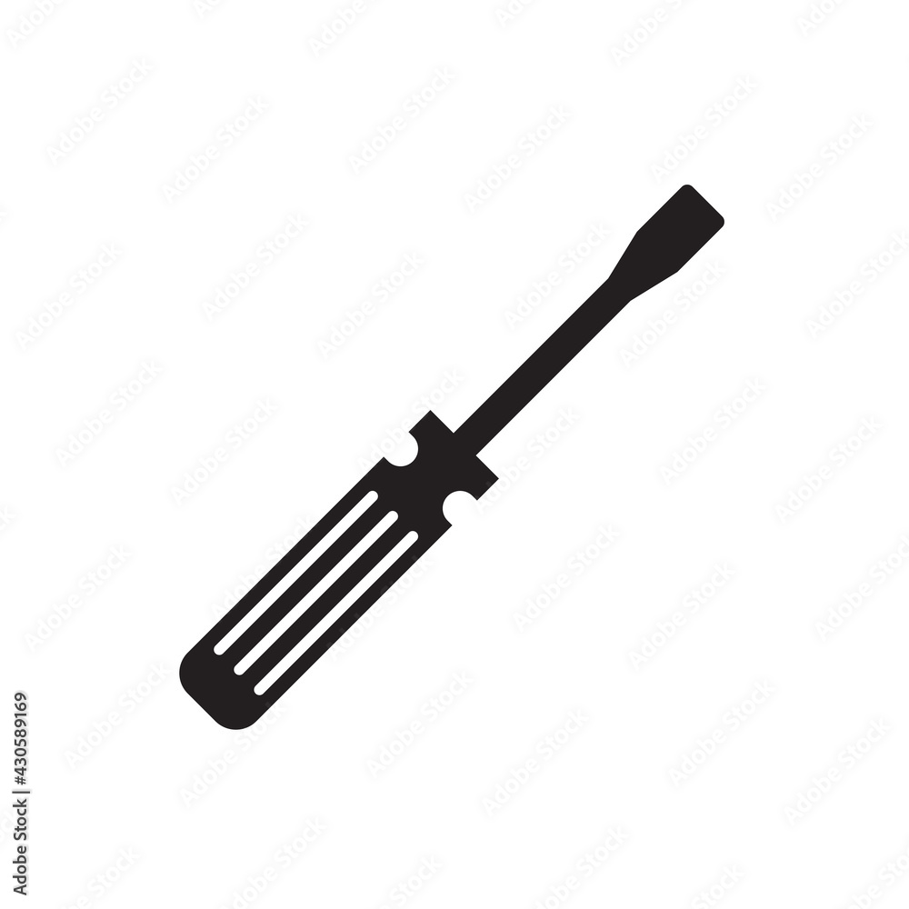 Canvas Prints screwdriver vector icon