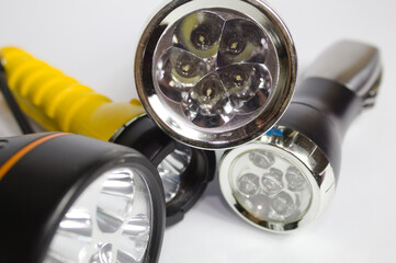 Led flashlights for various uses