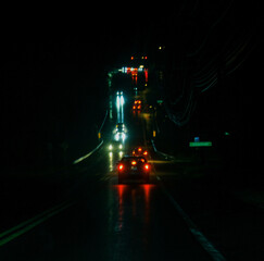 Rainy Night Drive