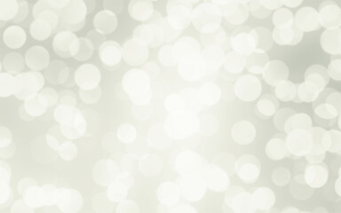 White and silver blur abstract background with bokeh lights for background and wallpaper Christmas.