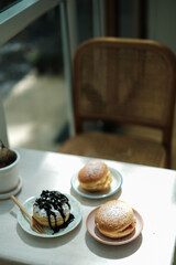 bread with cream and sugar, Brazilian donut called 