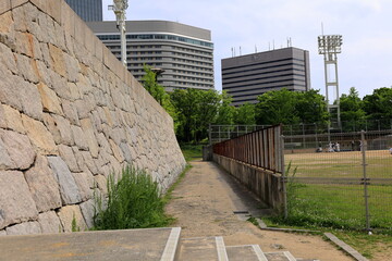 大阪城公園　大阪　日本