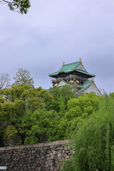 大阪城公園　大阪　日本