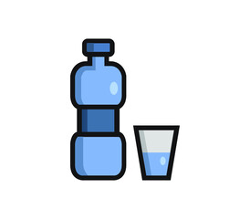 Water bottle icon