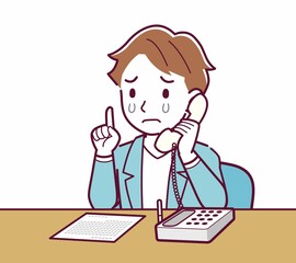 Young man with brown hair