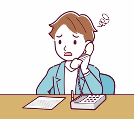 Young man with brown hair