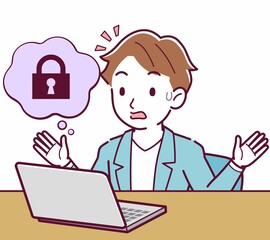 Young man with brown hair