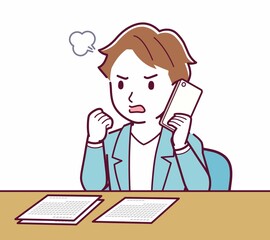 Young man with brown hair