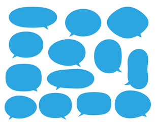 ふきだしのセット　見出し　