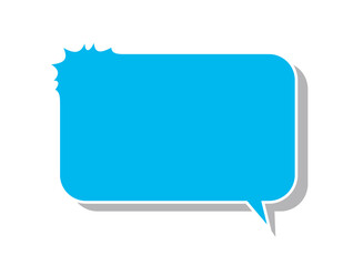 ふきだしのベクターイラスト　見出し