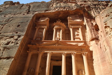 Petra the beautiful Nabataean Treasury