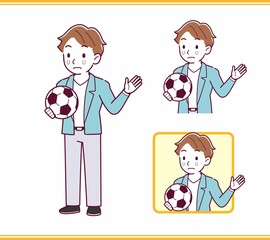 Young man with brown hair