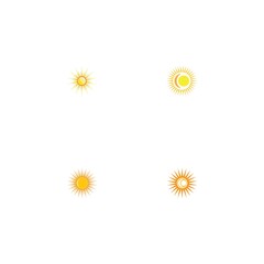 Sun Vector illustration Icon