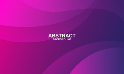 Liquid wave background with pink color background. Fluid wavy shapes. Vector illustration